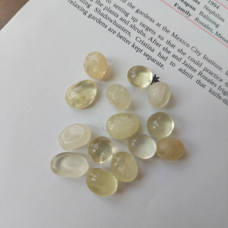 سنگ تامبل سیترین طبیعی اصل معدنی نگین مخصوس انگشتر و جواهرسازی