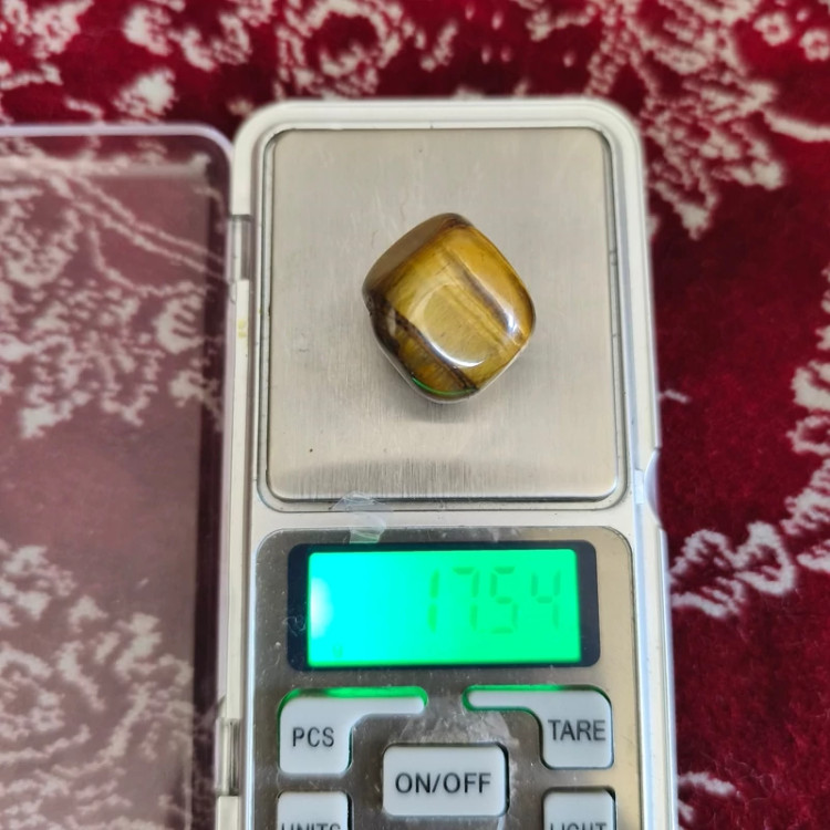 سنگ تامبل چشم ببر طبیعی اصل معدنی نگین آیرون تایگر