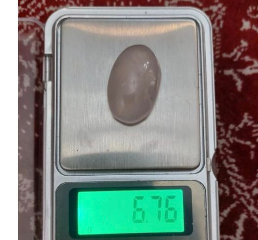 نگین رزکوارتز ماداگاسکار اصل طبیعی