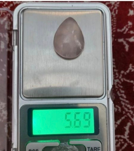 نگین رزکوارتز ماداگاسکار اصل طبیعی
