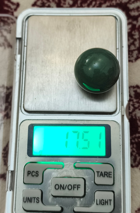 گوی سنگ آونتورین سبز ۲۰میل اصل معدنی ۱۷.۵۱گرم فلورین