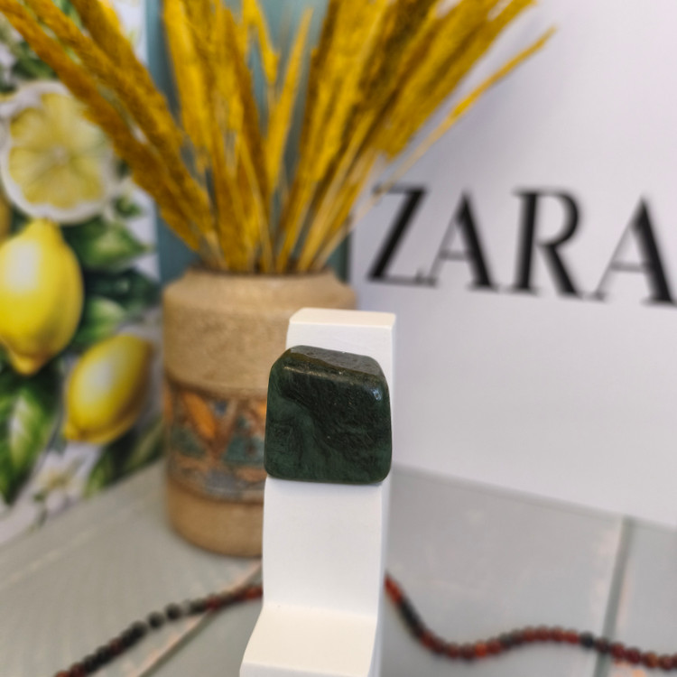 سنگ تامبل یشم افغان ۴۱.۰۷گرم اصل طبیعی معدنی کلکسیونی