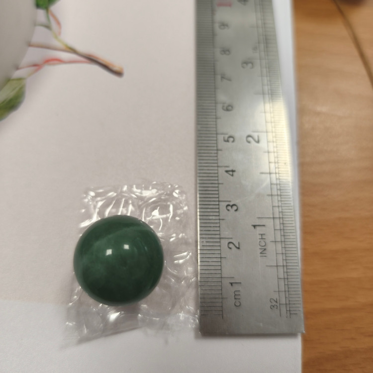 گوی سنگ آونتورین سبز 11.70اصل معدنی2سانت